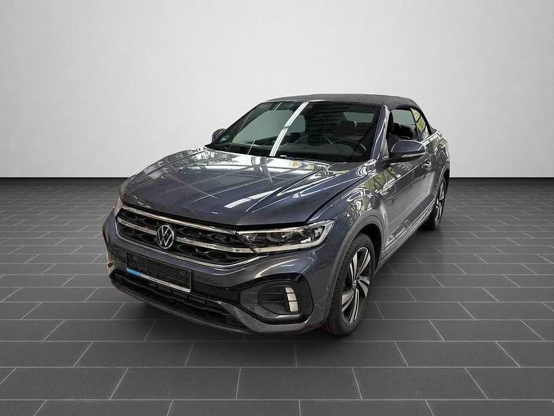 Rauchgrau metallic schwarz (metallic) Gebraucht 2022 VW T-Roc SUV | 28.450 € (Fairer Preis) - Bild 1/4