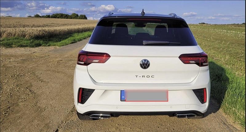 Gebraucht VW T-Roc R-line 150 PS (110 kW) 2024 Weiß SUV