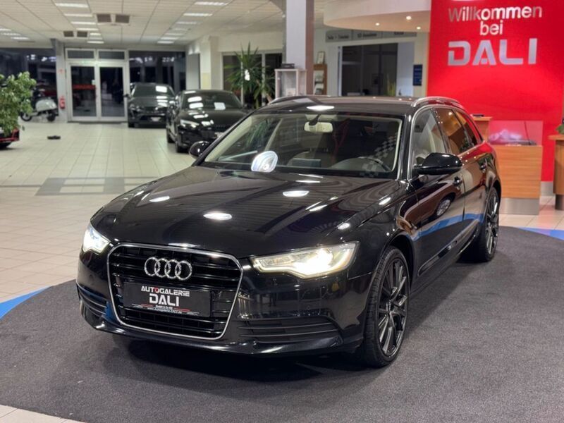 Phantomschwarz perleffekt Gebraucht 2013 Audi A6 Sport Kombi | 11.490 € (Guter Preis) - Bild 1/4