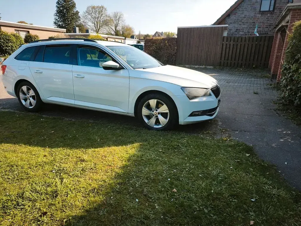Gebraucht Skoda Superb Active 150 PS (110 kW) 2016 Weiß Kombi