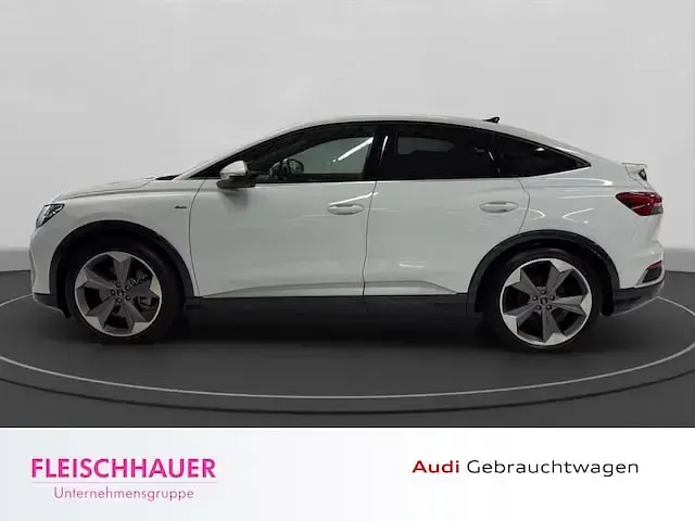Gebraucht Audi Q4 Sportback e-tron S-Line 150 kW (204 PS) 2023 Weiss SUV