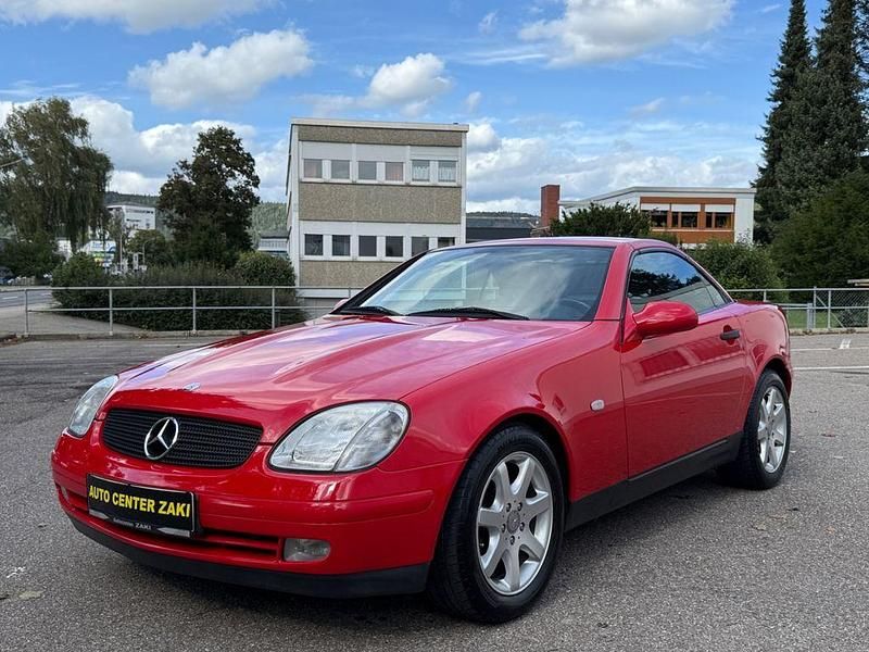 Rot (metallic) Gebraucht 1998 Mercedes SLK200 Cabrio | 6.500 € (Fairer Preis) - Bild 1/4