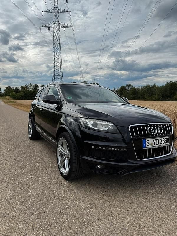 Schwarz Gebraucht 2009 Audi Q7 S-Line SUV | 13.000 € (Fairer Preis) - Bild 1/4