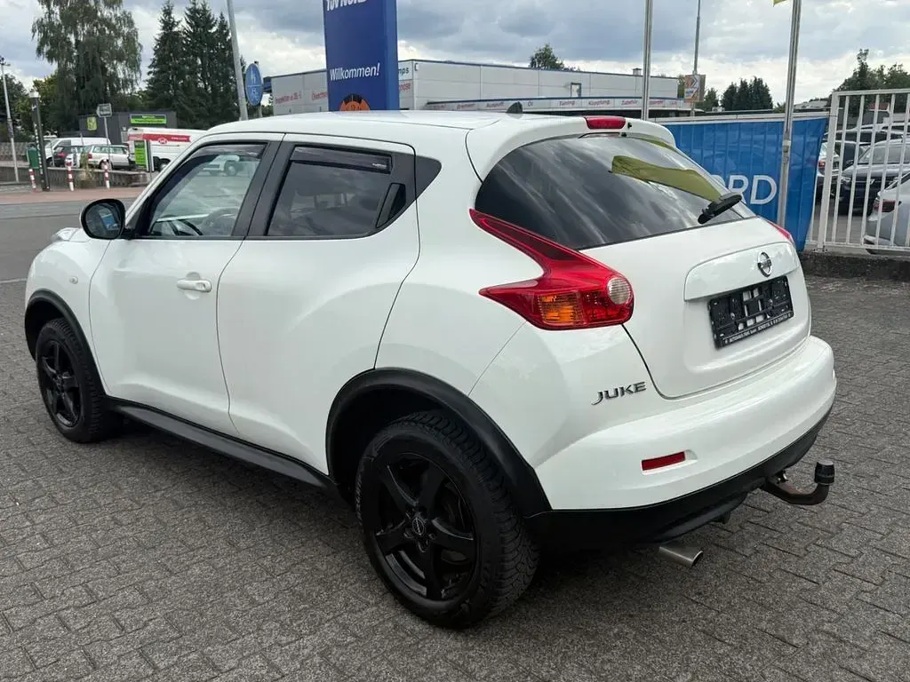 Gebraucht Nissan Juke Acenta 117 PS (86 kW) 2012 Weiß SUV