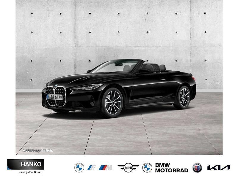 Schwarz ii Gebraucht 2022 BMW 420 Sport Line Cabrio | 31.900 € (Superpreis) - Bild 1/4