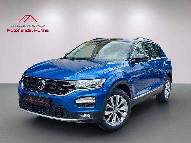 Blau Gebraucht 2019 VW T-Roc Style SUV | 14.914 € (Guter Preis) - Bild 1/4