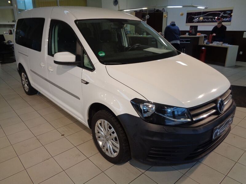 Gebraucht VW Caddy Maxi 102 PS (75 kW) 2017 Weiß Van / Kleinbus