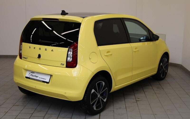 Gebraucht Skoda Citigo-e IV Best of 61 kW (83 PS) 2020 Gelb Kleinwagen