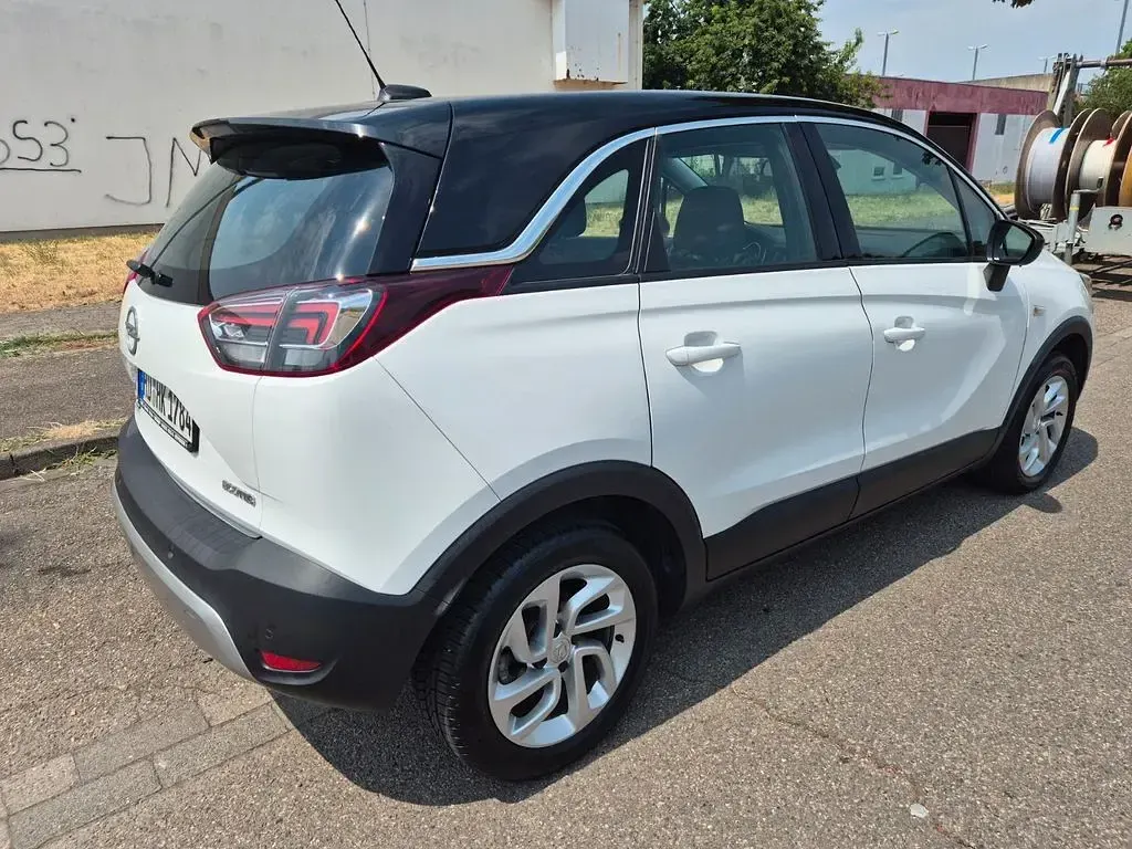 Gebraucht Opel Crossland 110 PS (80 kW) 2018 Weiß SUV