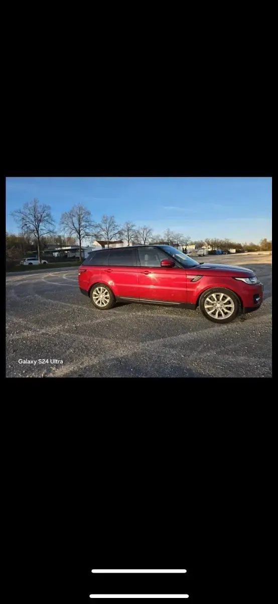 Gebraucht Land Rover Range Rover 306 PS (225 kW) 2016 Rot SUV