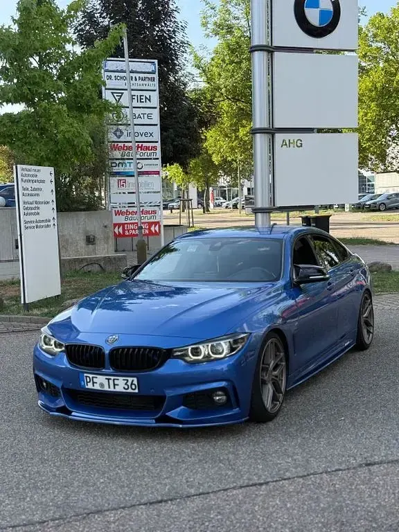 Gebraucht BMW 430 Gran Coupé M Performance 252 PS (185 kW) 2017 Blau Coupé