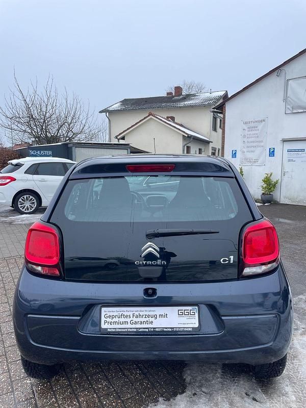 Gebraucht Citroën C1 Shine 82 PS (60 kW) 2015 Blau Kleinwagen