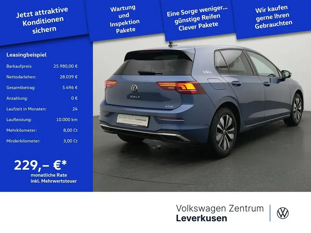 Gebraucht VW Golf VIII Goal 150 PS (110 kW) 2025 Schwarz Limousine