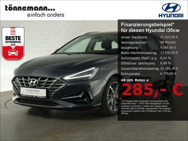 Grau Gebraucht 2024 Hyundai i30 Trend Kombi | 21.924 € (Fairer Preis) - Bild 1/3