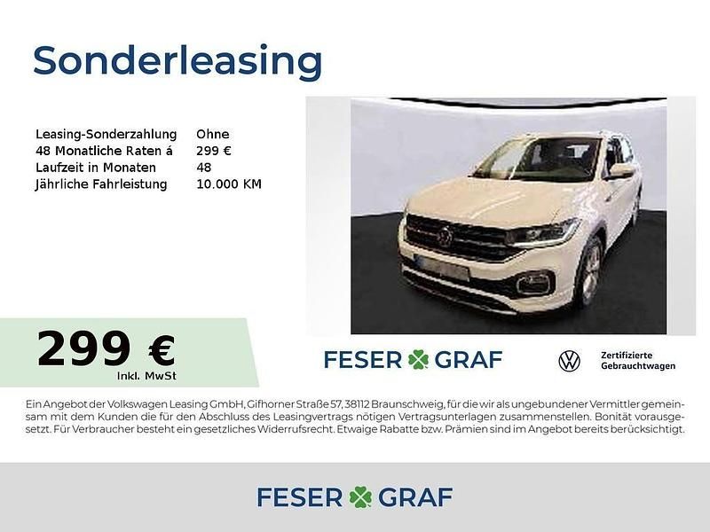 Weiß Gebraucht 2021 VW T-Cross Style SUV | 23.401 € (Fairer Preis) - Bild 1/4