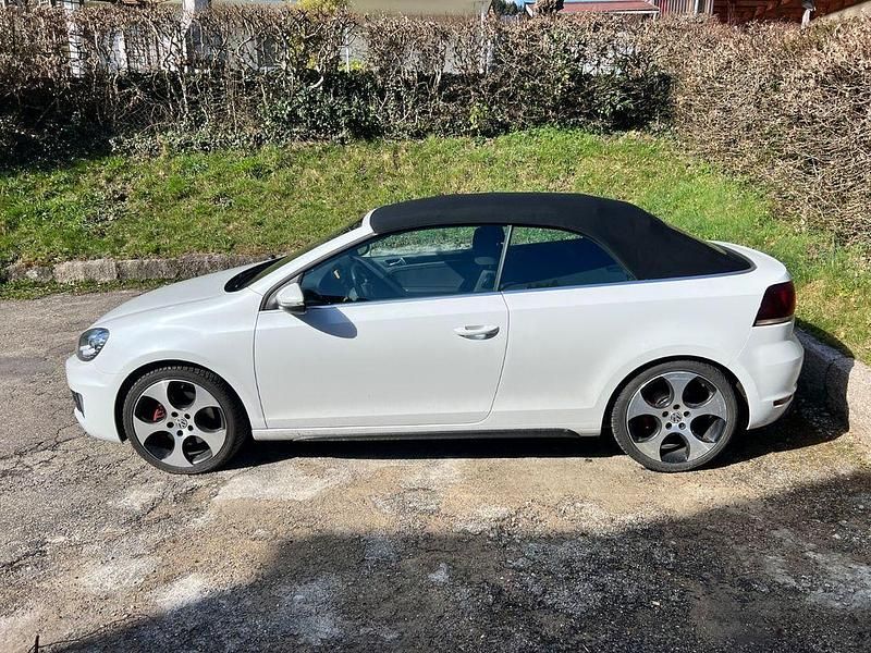 Gebraucht VW Golf Cabriolet GTI 211 PS (155 kW) 2013 Weiß Cabrio