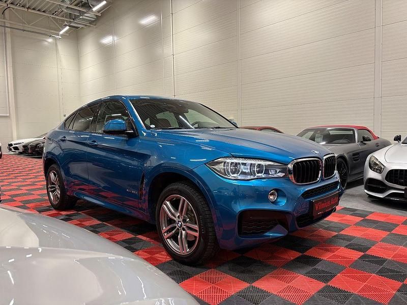 Gebraucht BMW X6 M Sport 258 PS (189 kW) 2019 Blau SUV