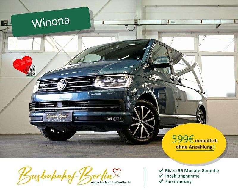 Gebraucht VW Multivan Highline 150 PS (110 kW) 2017 Grün Van