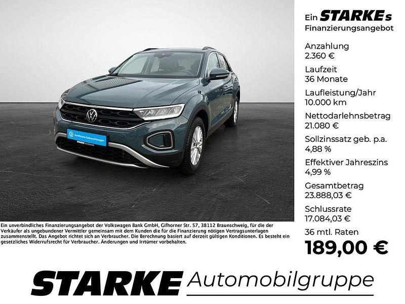 Gebraucht VW T-Roc Life 116 PS (85 kW) 2025 Blau SUV
