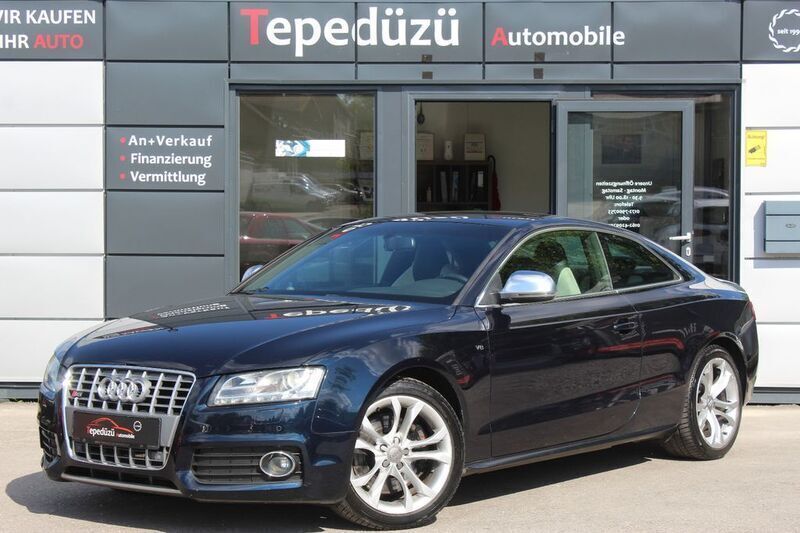 Blau Gebraucht 2008 Audi S5 Sport Coupé | 16.499 € (Guter Preis) - Bild 1/4