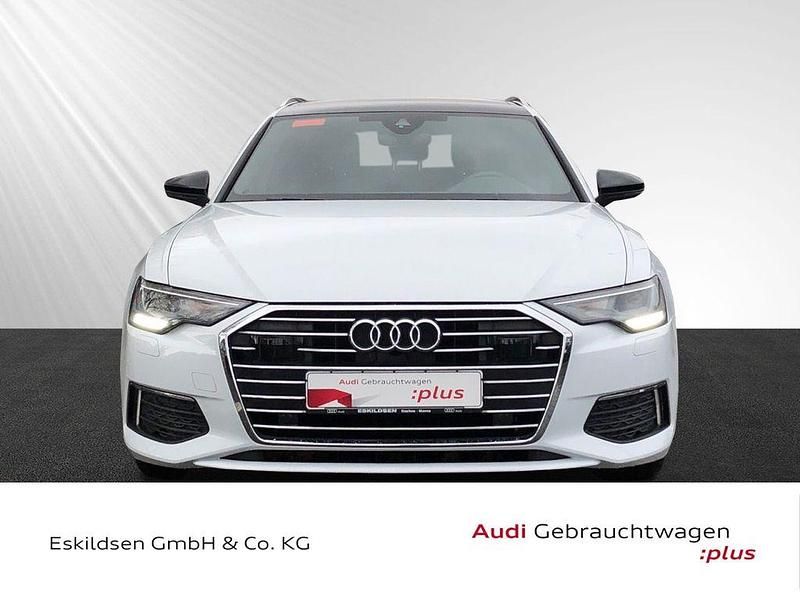 Gebraucht Audi A6 Ambiente 204 PS (150 kW) 2021 Gletscherweiß metallic Kombi