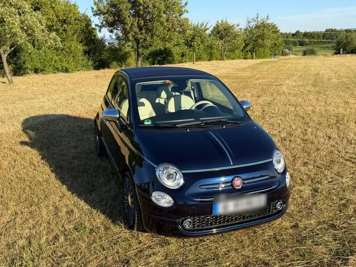 Gebraucht Fiat 500C Riva 95 PS (69 kW) 2017 Blau Cabrio