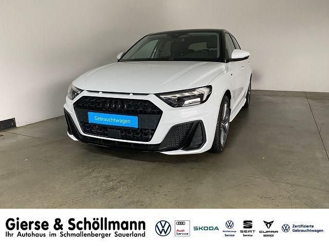 Weiß Gebraucht 2020 Audi A1 Sportback S-Line Kleinwagen | 21.150 € (Etwas zu teuer) - Bild 1/4