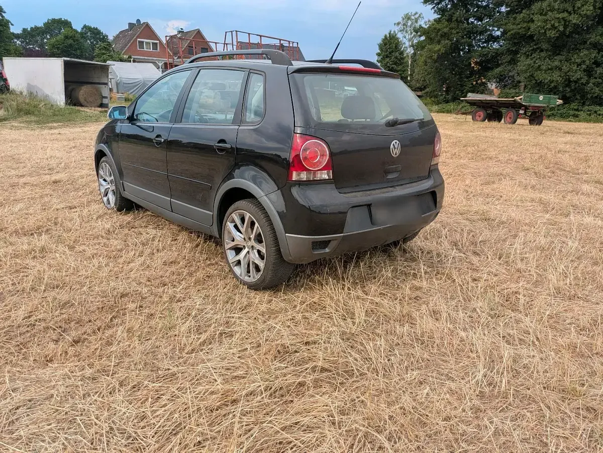 Gebraucht VW Polo Cross 100 PS (73 kW) 2008 Schwarz Kleinwagen