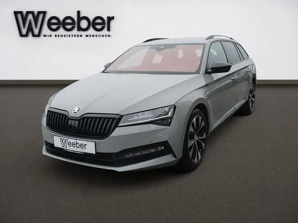 Gebraucht Skoda Superb SportLine 200 PS (147 kW) 2022 Steelgrau Kombi