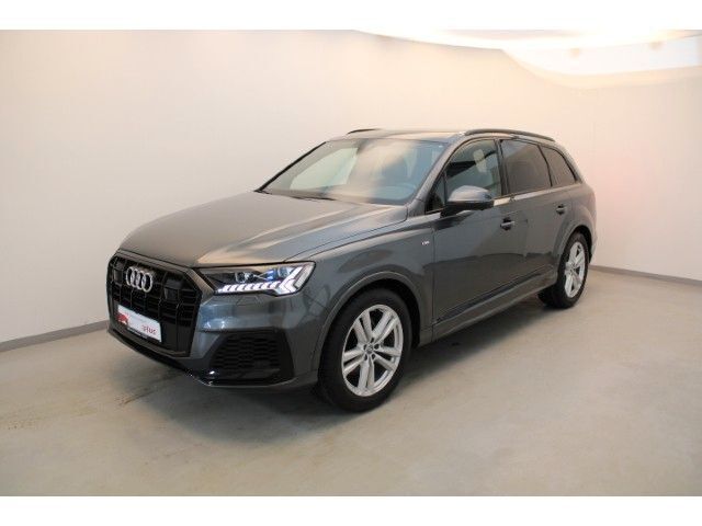 Grau Gebraucht 2020 Audi Q7 S-Line SUV | 71.770 € - Bild 1/4