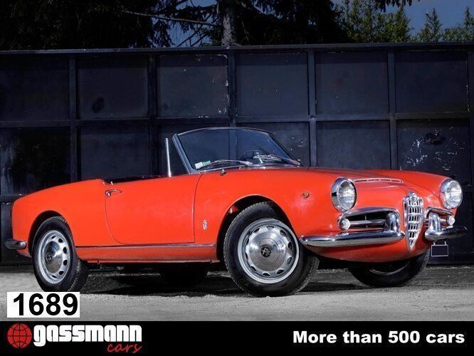 Rot Gebraucht 1962 Alfa Romeo Giulia Cabrio | 85.000 € - Bild 1/4
