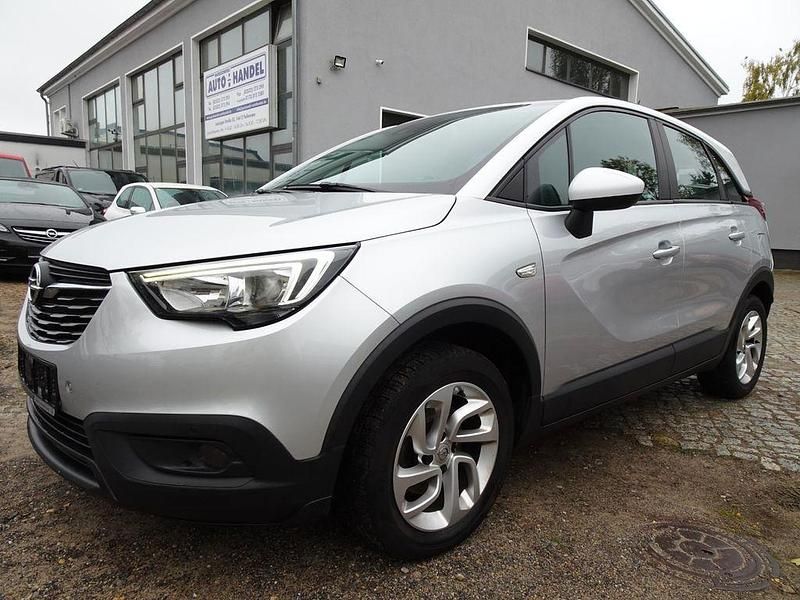 Silber Gebraucht 2018 Opel Crossland Edition SUV | 8.750 € (Superpreis) - Bild 1/4