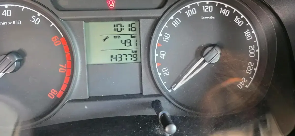 Gebraucht Skoda Fabia 60 PS (44 kW) 2008 Blau Limousine