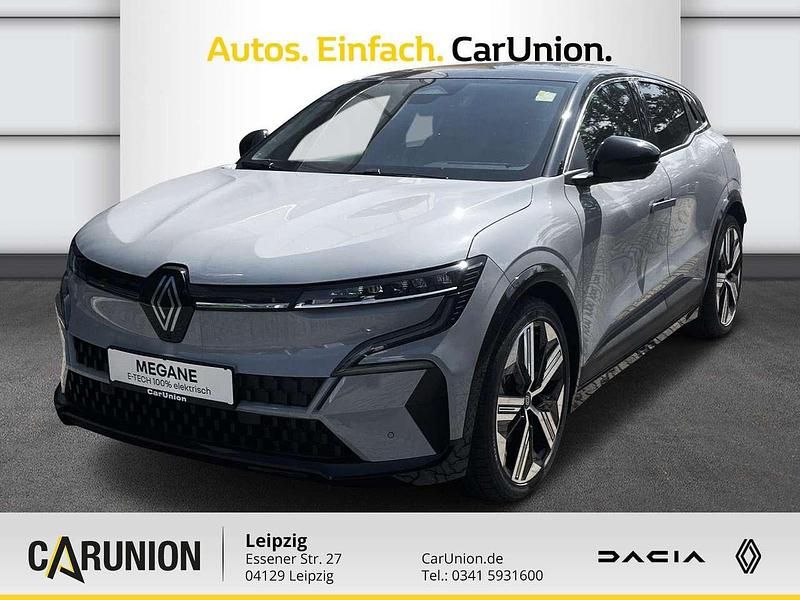 Gebraucht Renault Megane E-Tech Iconic 160 kW (218 PS) 2024 Rafalgrau metallic, black pearlschwarz metallic Limousine