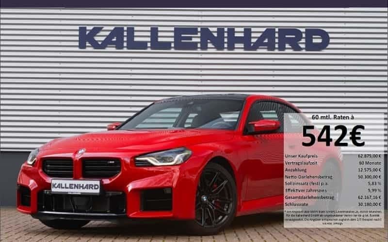 Rot Gebraucht 2024 BMW M2 Performance Coupé | 62.875 € (Fairer Preis) - Bild 1/4