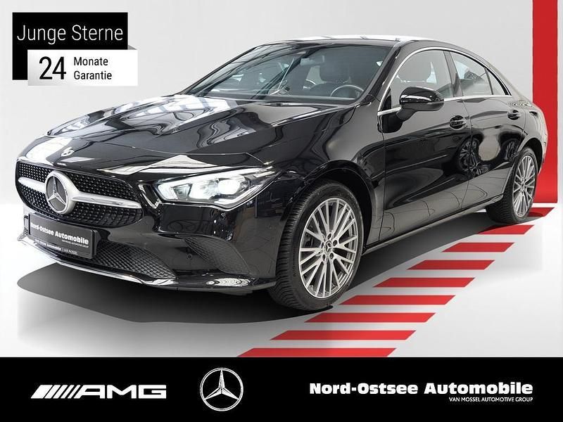 Schwarz Gebraucht 2021 Mercedes CLA250e Progressive Limousine | 27.890 € (Superpreis) - Bild 1/4