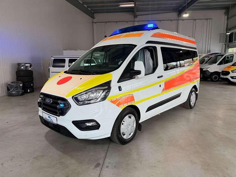 Gebraucht Ford Transit Custom 131 PS (96 kW) 2022 Weiß Van / Kleinbus