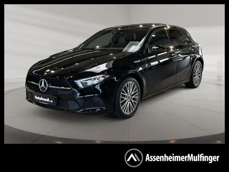Schwarz Gebraucht 2021 Mercedes A200 Progressive Limousine | 28.177 € (Etwas zu teuer) - Bild 1/2