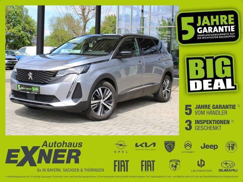 Grau artense Gebraucht 2021 Peugeot 5008 Allure Van / Kleinbus | 26.990 € (Etwas zu teuer) - Bild 1/4