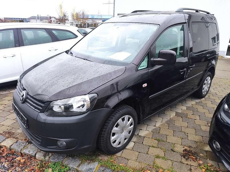 Gebraucht VW Caddy Trendline 86 PS (63 kW) 2011 Black berry metallic Van / Kleinbus