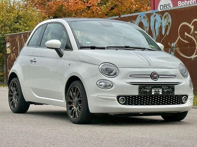 Weiß Gebraucht 2019 Fiat 500 Kleinwagen | 12.490 € (Etwas zu teuer) - Bild 1/4