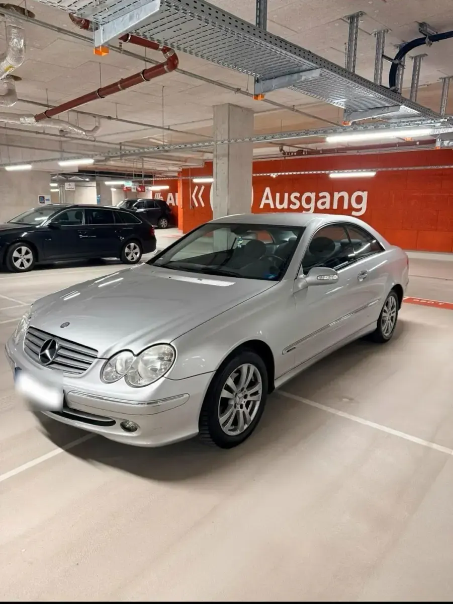 Gebraucht Mercedes CLK200 Elegance 163 PS (119 kW) 2004 Silber Coupé