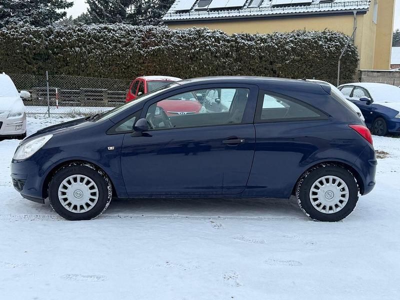 Używany Opel Corsa Edition 60 KM (44 kW) 2009 Niebieski Sedan/Limuzyna
