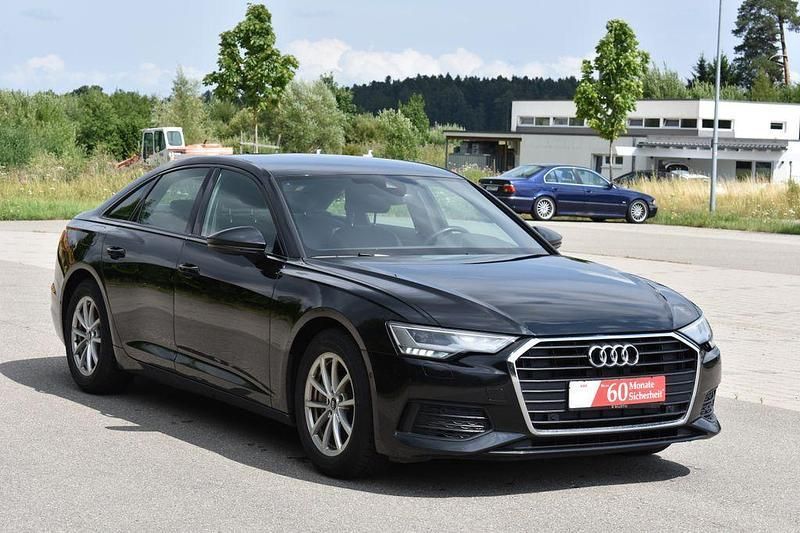 Mythosschwarz metallic Gebraucht 2022 Audi A6 Ambiente Limousine | 36.900 € (Teuer) - Bild 1/4