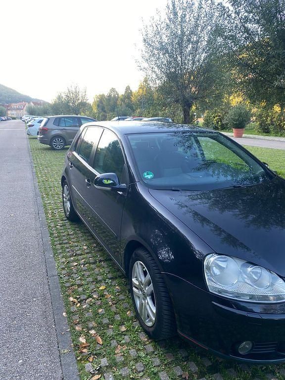 Schwarz Gebraucht 2007 VW Golf V Goal Limousine | 1.300 € (Superpreis) - Bild 1/4