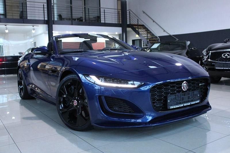 Portofinoblue** Gebraucht 2021 Jaguar F-Type Cabrio | 66.600 € (Fairer Preis) - Bild 1/4