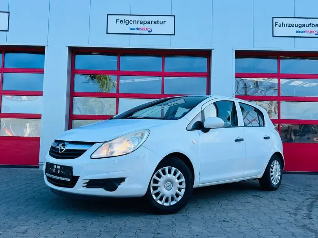 Gebraucht Opel Corsa Selection 60 PS (44 kW) 2009 Weiß Kleinwagen