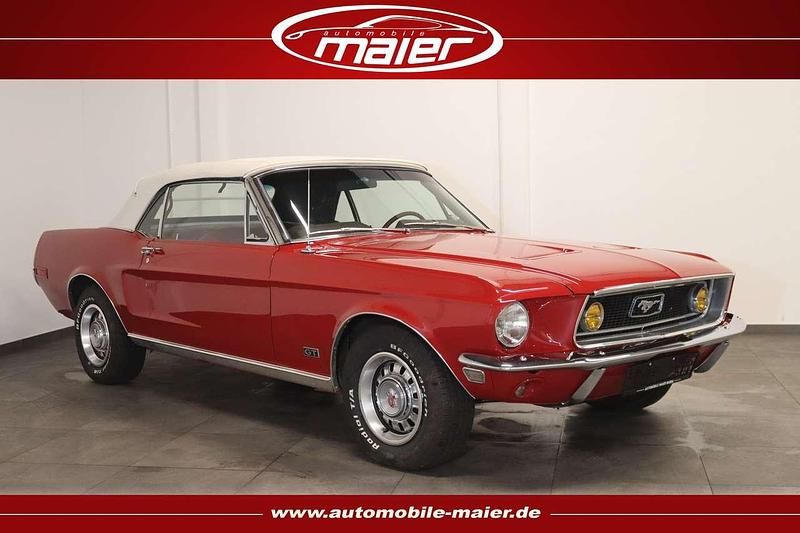 Rot Gebraucht 1968 Ford Mustang Cabrio | 42.800 € - Bild 1/4