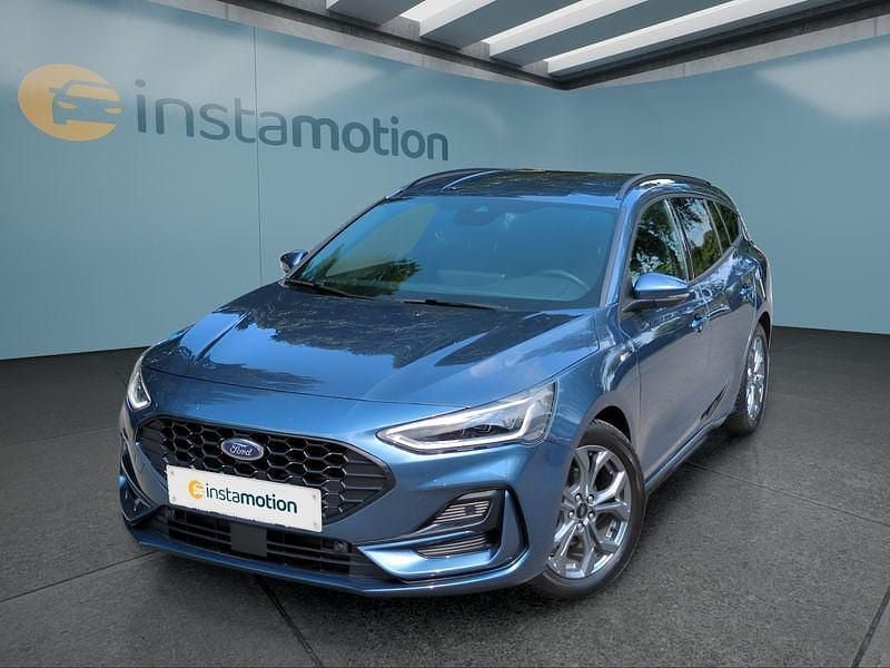 Blau Gebraucht 2023 Ford Focus ST-Line Kombi | 26.699 € (Fairer Preis) - Bild 1/4