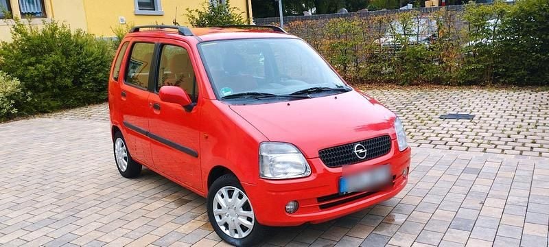 Rot Gebraucht 2002 Opel Agila Kleinwagen | 1.999 € (Fairer Preis) - Bild 1/4